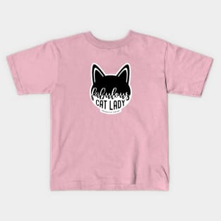 Fabulous Cat Lady Kids T-Shirt